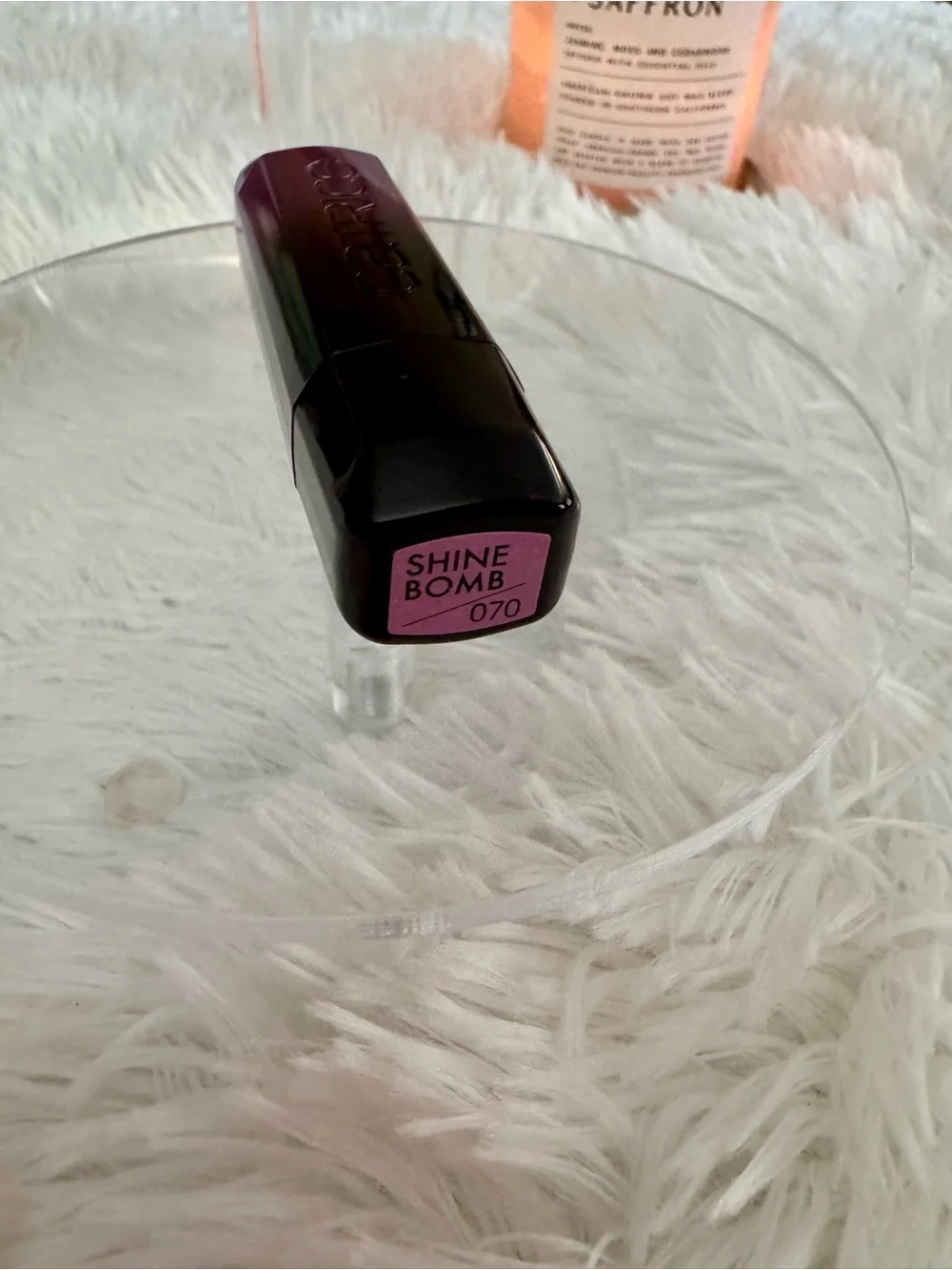 Catrice Satin Lipstick — Bright Purple Pink Shade